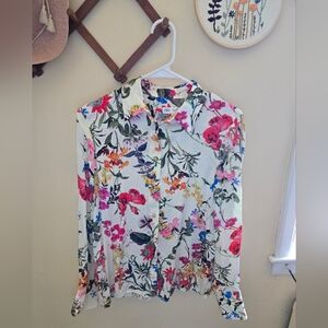 Zara Floral Blouse